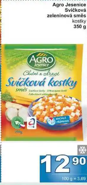 Jip Agro jesenice svíčková zeleninová směs kostky 350 g nabídka