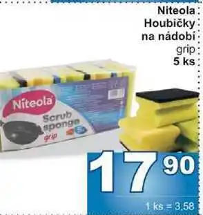 Jip Niteola houbičky na nádobí grip 5 ks nabídka