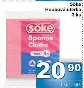 Jip Söke houbová utěrka 3 ks nabídka