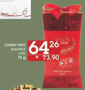 Jip Lindor mini assorted milk, 75 g nabídka
