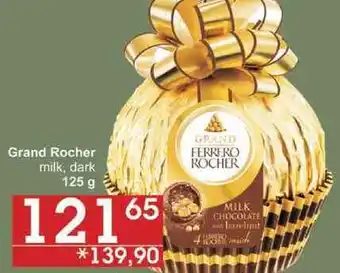 Jip Grand rocher milk, dark, 125 g nabídka