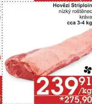 Jip Hovězí striploin nízký roštěnec kráva, 1 kg nabídka