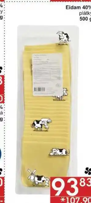 Jip Eidam 40% plátky, 500 g nabídka