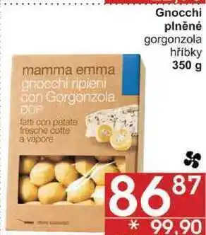 Jip Gnocchi plněné gorgonzola hříbky, 350 g nabídka