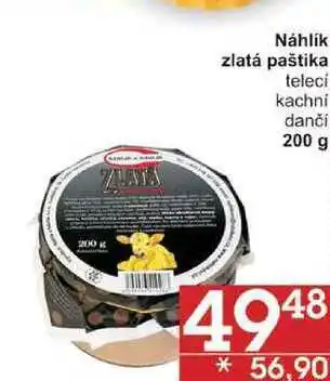 Jip Náhlik zlatá paštika telecí, 200 g nabídka