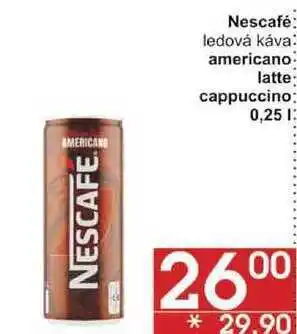 Jip Nescafé ledová káva americano, 0,25 l nabídka