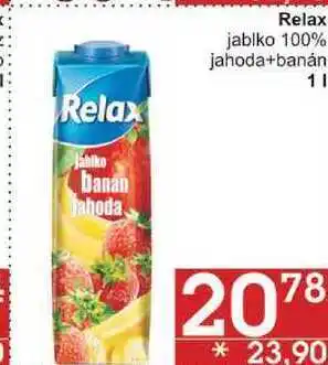 Jip Relax jablko 100%, 1 l nabídka