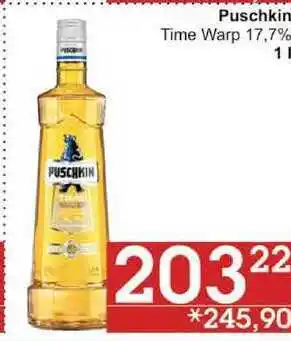Jip Puschkin time warp 17,7%, 1 l nabídka