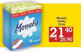 Jip Moneta vložky, 16 ks nabídka