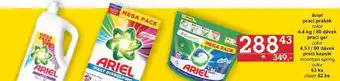 Jip Ariel prací prášek color, 4,4 kg / 80 dávek nabídka