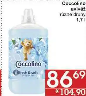 Jip Coccolino aviváž různé druhy, 1,7 l nabídka