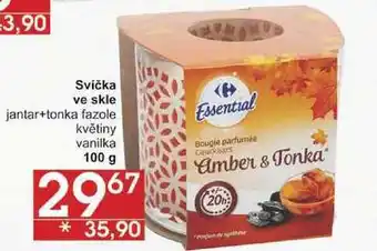 Jip Svíčka ve skle jantar+tonka fazole, 100 g nabídka