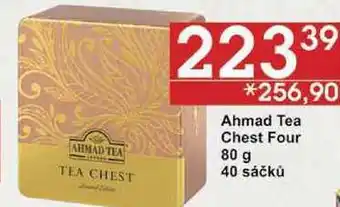 Jip Ahmad tea chest four 80 g, 40 sáčků nabídka