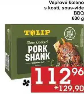 Jip Vepřové koleno s kostí, sous-vide bbq, 600 g nabídka