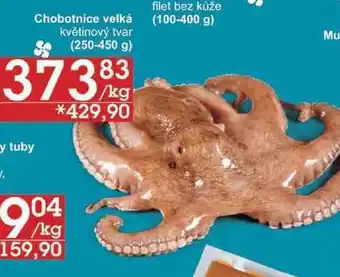Jip Chobotnice velká květinový tvar, 1 kg nabídka