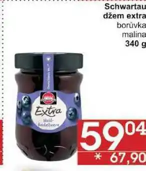 Jip Schwartau džem extra borůvka, 340 g nabídka