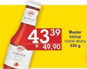 Jip Master kečup různé druhy, 530 g nabídka