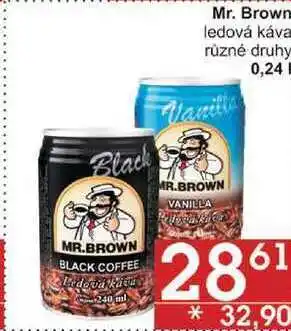 Jip Mr. brown ledová káva různé druhy, 0,24 l nabídka