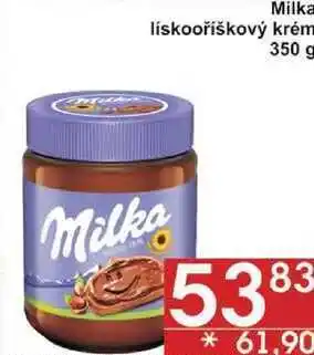 Jip Milka lískooříškový krém, 350 g nabídka