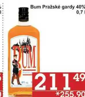 Jip Bum pražské gardy 40%, 0,7 l nabídka
