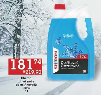 Sheron zimní směs do ostřikovačů -30°c, 5 l