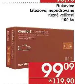 Jip Rukavice latexové, nepudrované různé velikosti, 100 ks nabídka