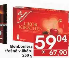 Jip Gut günstig bonboniera třešně v likéru, 250 g nabídka