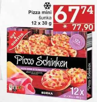 Jip Gut gunstig pizza mini šunka, 12 x 30 g nabídka