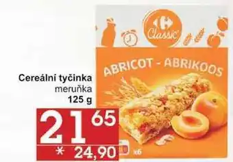 Jip Cereální tyčinka meruňka, 125 g nabídka