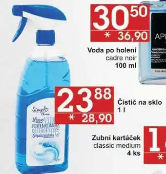 Jip Čistič na sklo, 1 l nabídka