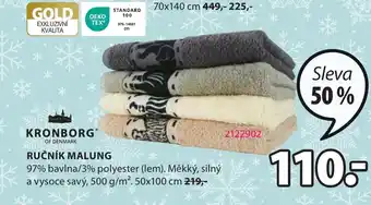 JYSK RUČNÍK MALUNG nabídka
