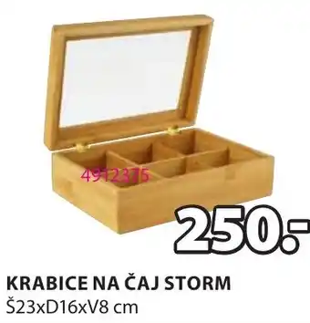 JYSK KRABICE NA ČAJ STORM nabídka