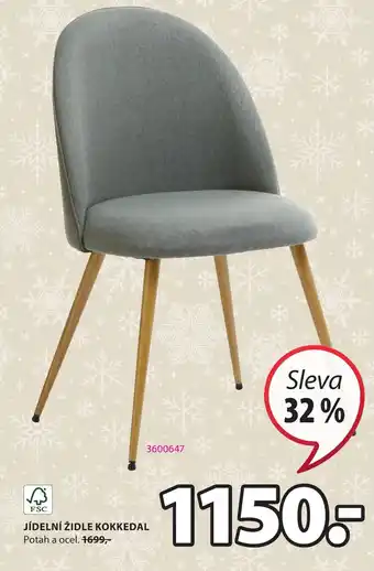 JYSK JÍDELNÍ ŽIDLE KOKKEDAL nabídka