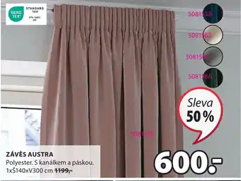 JYSK ZÁVĚS AUSTRA nabídka