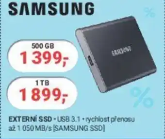 Planeo Elektro SAMSUNG EXTERNÍ SSD nabídka