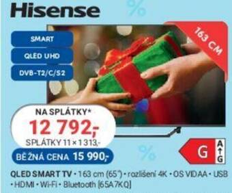 Planeo Elektro Hisense QLED SMART TV nabídka