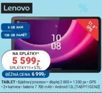 Planeo Elektro Lenovo TABLET nabídka