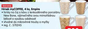 Mega Hrnek myCOFFEE, 4 ks, Empire nabídka