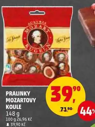 Penny Market Pralinky mozartovy koule, 148 g nabídka