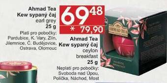 Jip Ahmad tea kew sypaný čaj earl grey, 25 g nabídka