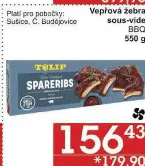 Jip Vepřová žebra sous-vide bbq, 550 g nabídka