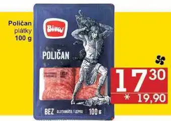 Poličan plátky, 100 g