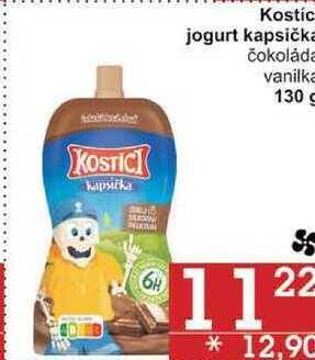 Jip Kostici jogurt kapsička čokoláda, 130 g nabídka