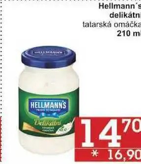 Jip Hellmann's delikátni tatarská omáčka, 210 ml nabídka