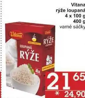 Jip Vitana rýže loupaná, 4 x 100 g 400 g nabídka