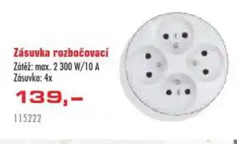 Uni Hobby Zásuvka rozbočovací nabídka