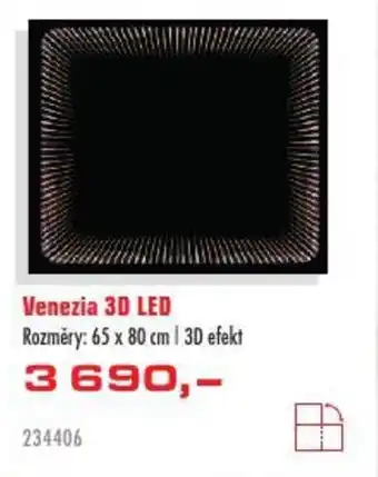Uni Hobby Venezia 3D LED nabídka