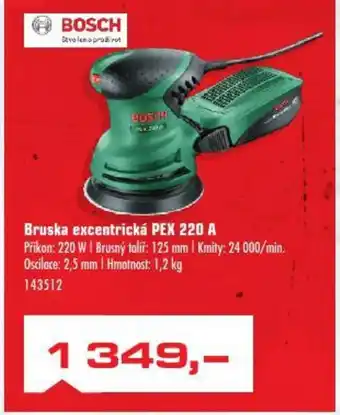 Uni Hobby Bruska excentrická PEX 220 A nabídka