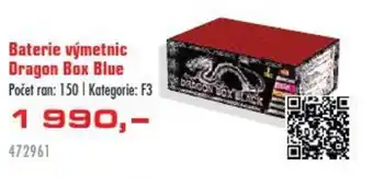 Uni Hobby Baterie výmetnic Dragon Box Blue nabídka