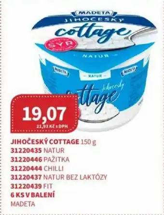 Kubík potraviny JIHOČESKÝ COTTAGE 150 g nabídka